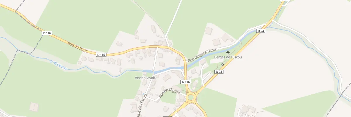 Plan du 3 Rue du Pont à Goès