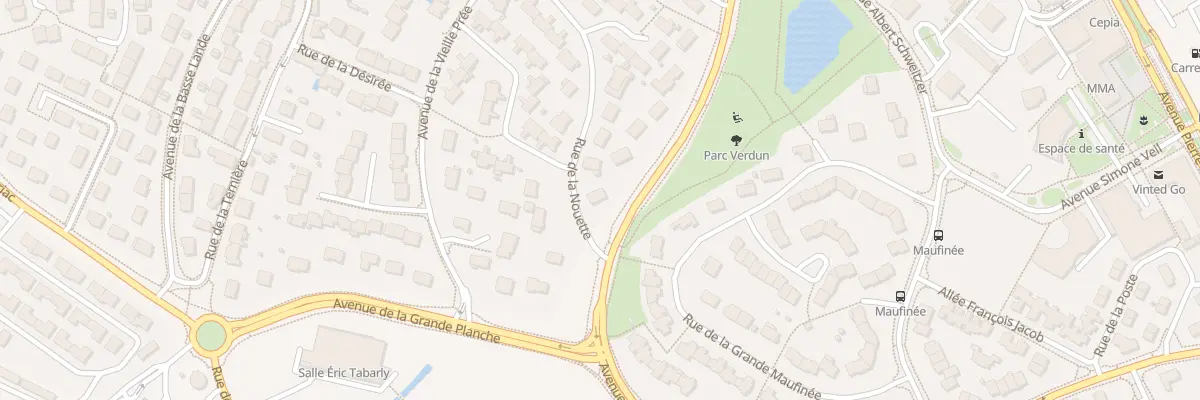 Plan du 2 Rue de la Nouette à Avrillé
