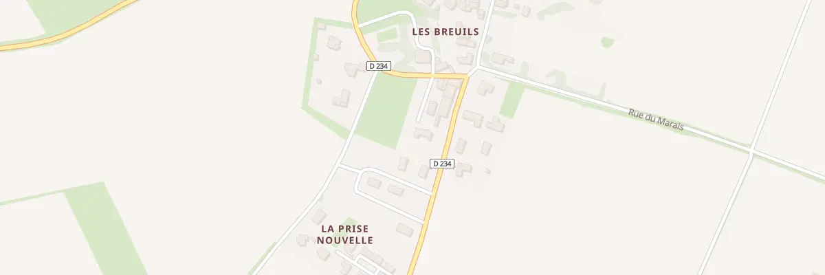 Plan du 7A Les Breuils à Berneuil