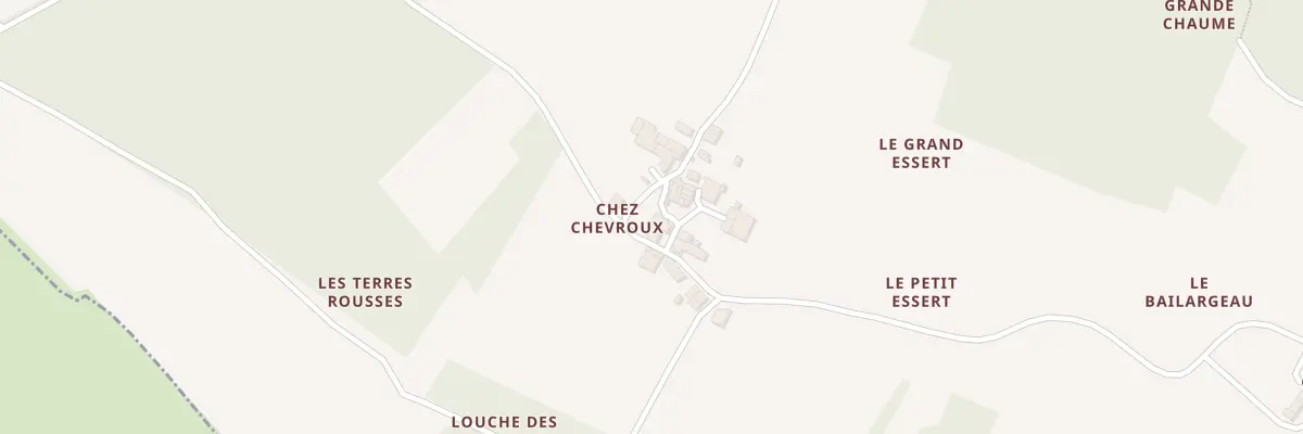 Plan du 3 Rue du Centre - La Frediere à Saint-Hilaire-de-Villefranche