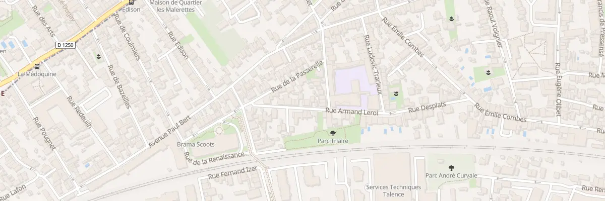 Plan du 23 Rue Armand Leroi à Talence