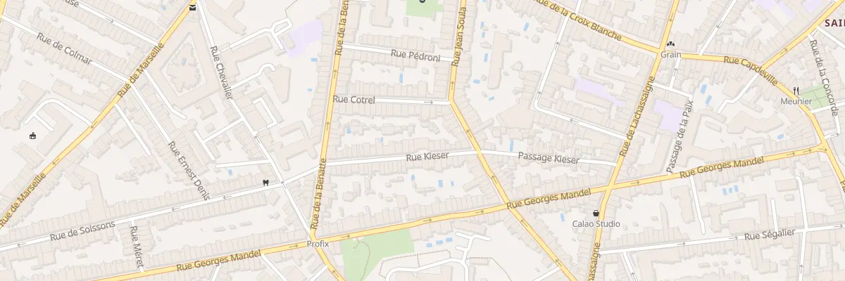 Plan du 15 Rue Kiéser à Bordeaux