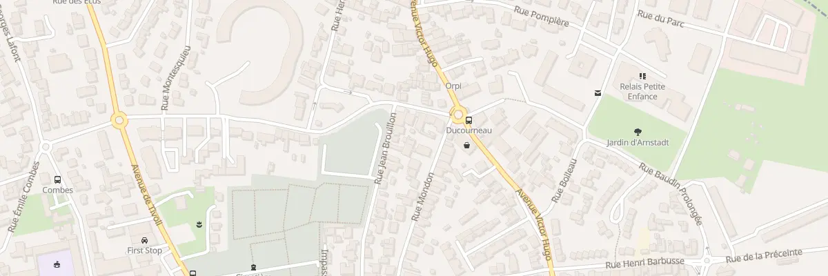 Plan du 54 Rue Mondon au Bouscat