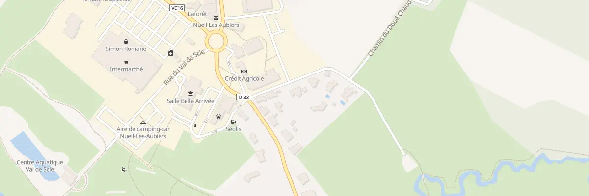 Plan du 6 All Pierre Nivard à Nueil-les-Aubiers