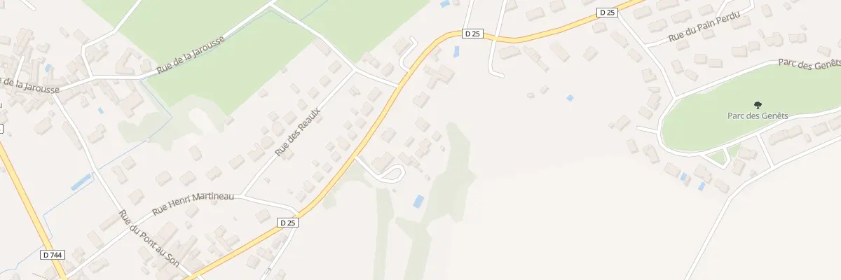 Plan du 42 Rue de Parthenay à Coulonges-sur-l’Autize