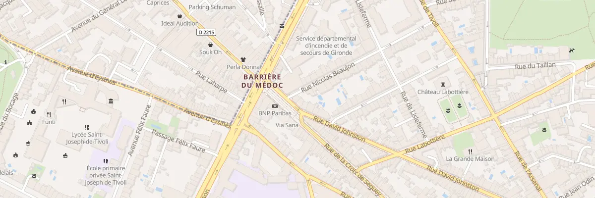 Plan du 159 Rue de la Croix de Seguey à Bordeaux