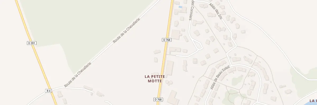 Plan du 5027 La Petite Motte à Feneu
