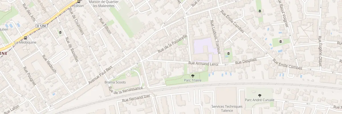 Plan du 27 Rue Armand Leroi à Talence