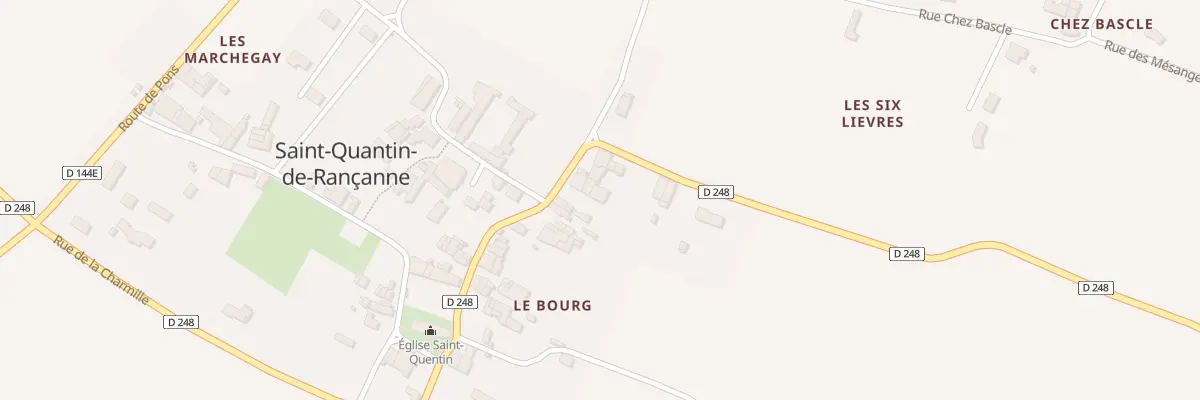 Plan du 24B Rue de Saint Quantin à Saint-Quantin-de-Rançanne