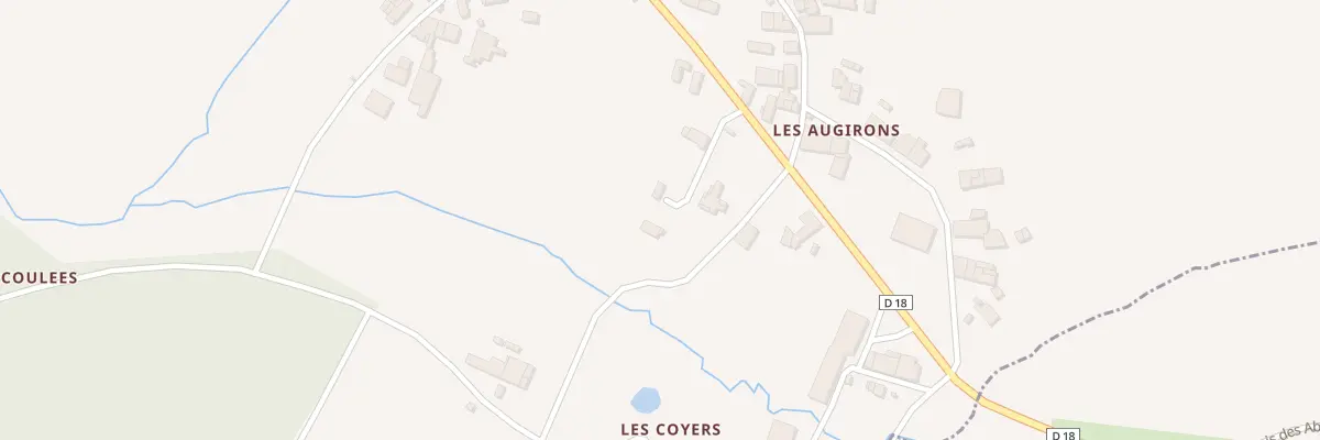 Plan du 1045 Les Augirons-Sud à Saint-Ciers-sur-Gironde
