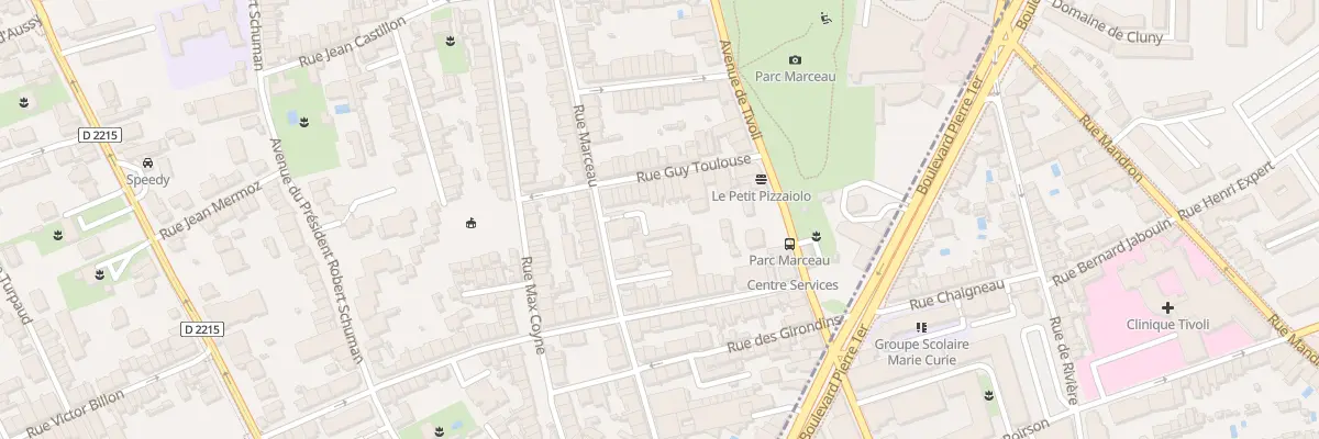 Plan du 18 Rue Guy Toulouse au Bouscat