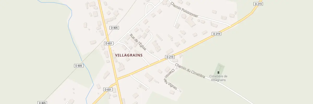 Plan du 9 Rue de l’Eglise à Cabanac-et-Villagrains