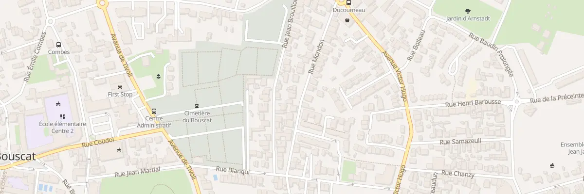 Plan du 26 Rue Mondon au Bouscat