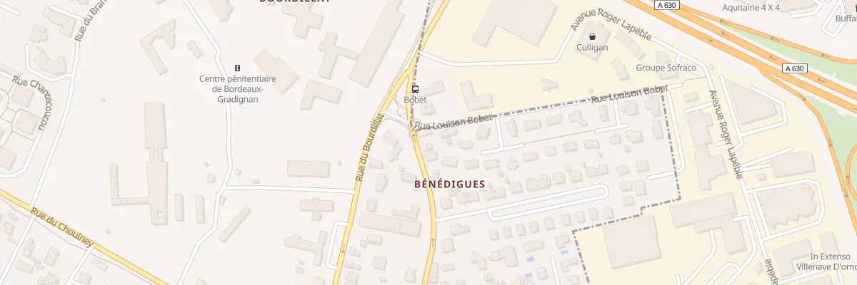 Plan du 29 Rue de Benedigues à Gradignan