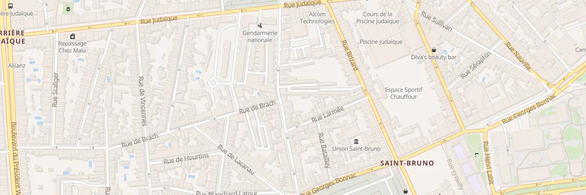 Plan du 40 Rue Pierre à Bordeaux