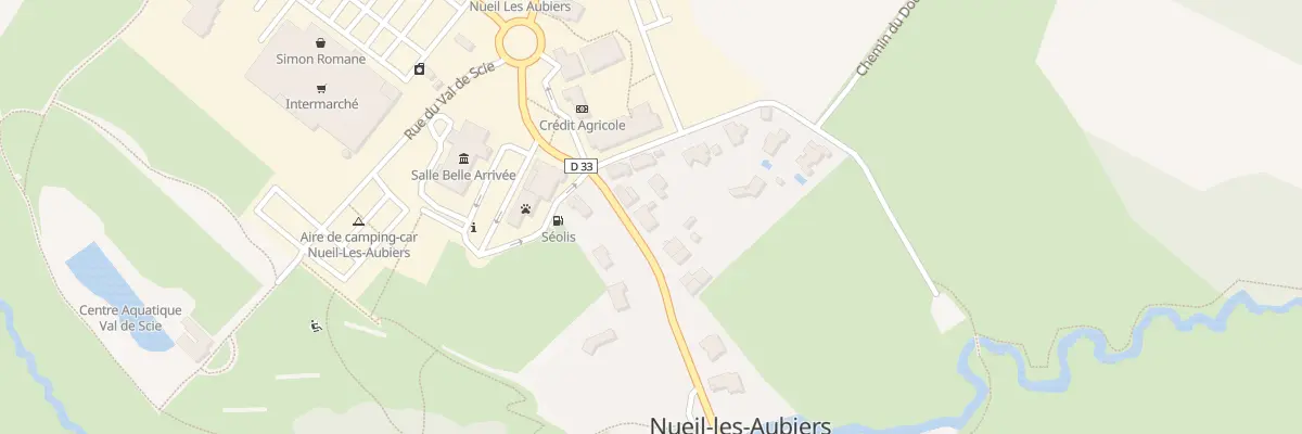 Plan du 79 Av Saint-Hubert à Nueil-les-Aubiers