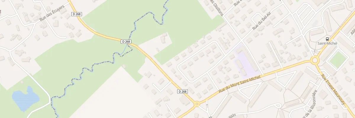 Plan du 30 All d’Aunou à Flers