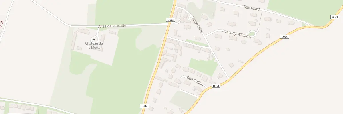 Plan du 14 Rue du Moutier à Audrieu