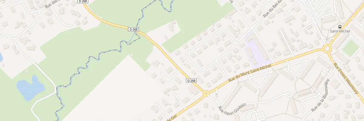 Plan du 34 All d’Aunou à Flers