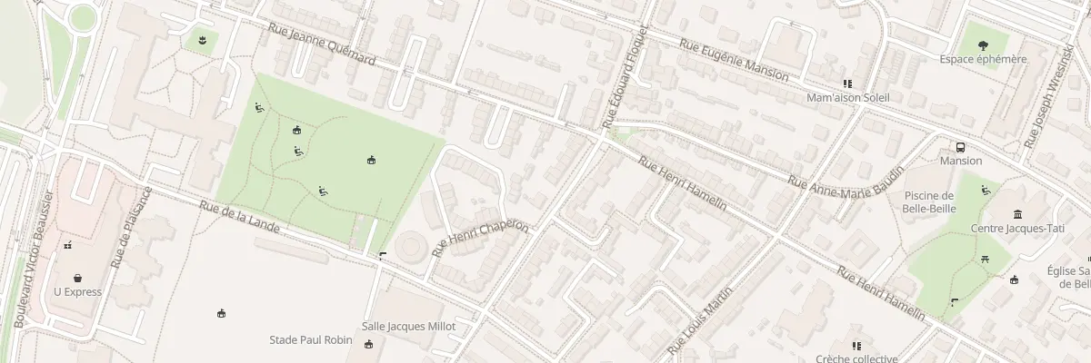 Plan du 93 Rue Pierre Melgrani à Angers