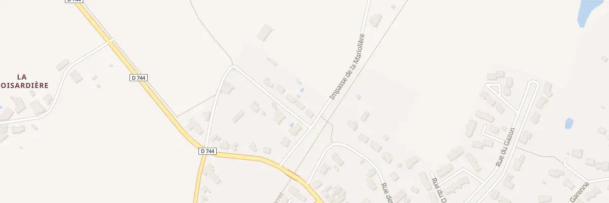 Plan du 4 Rue du Bocage à Moncoutant-sur-Sèvre