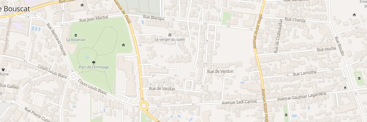 Plan du 20 Rue des Vergers du Soleil au Bouscat