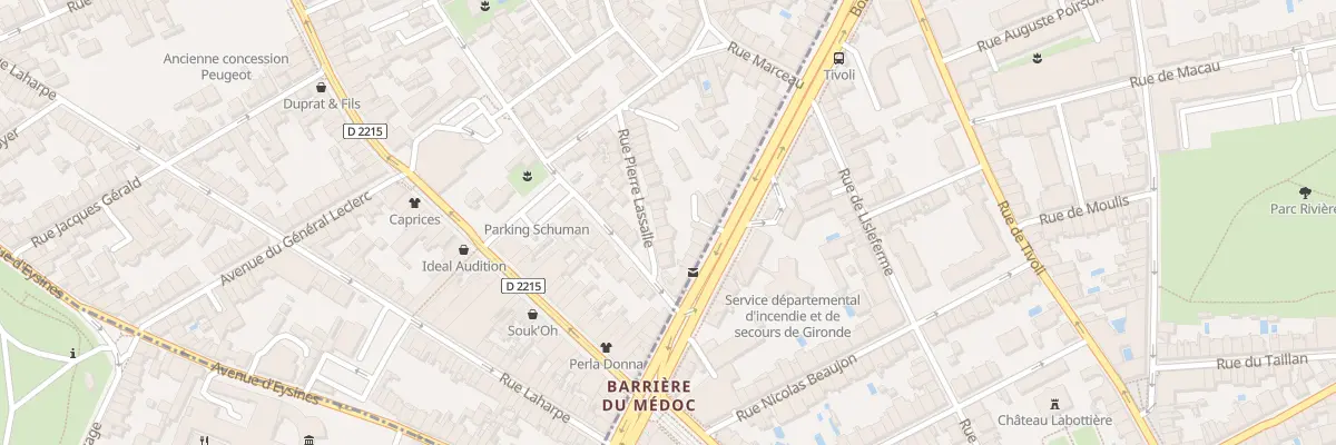 Plan du 18 Rue Pierre Lassalle au Bouscat