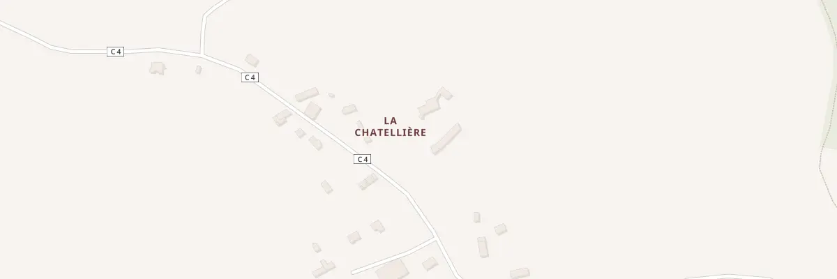 Plan du 1 La Chatelliere au Châtellier