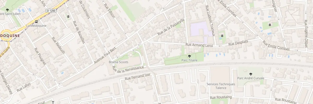 Plan du 52 Rue Armand Leroi à Talence