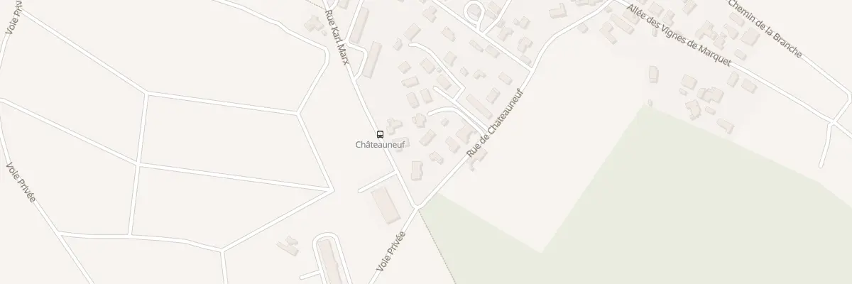 Plan du 56 Rue de Châteauneuf à Léognan
