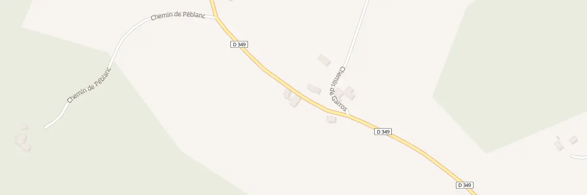 Plan du 957 Rte d’Argelos à Poudenx