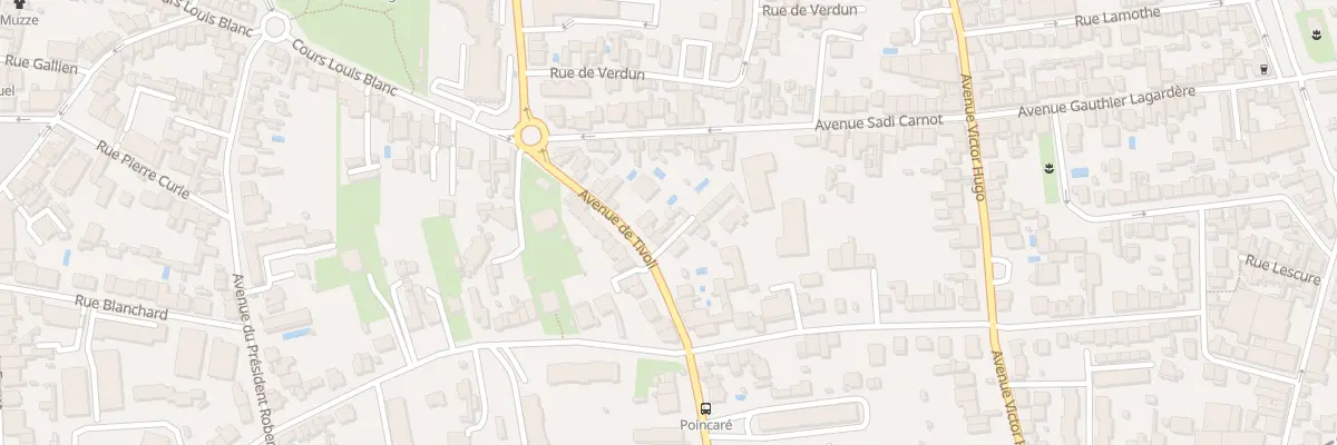 Plan du 143B Av de Tivoli au Bouscat