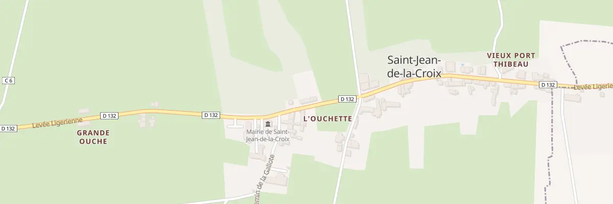 Plan du 28 Leve Ligérienne à Saint-Jean-de-la-Croix