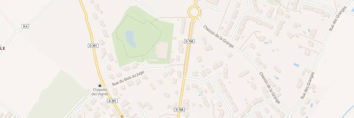 Plan du 43 Rue de Champigné à Feneu