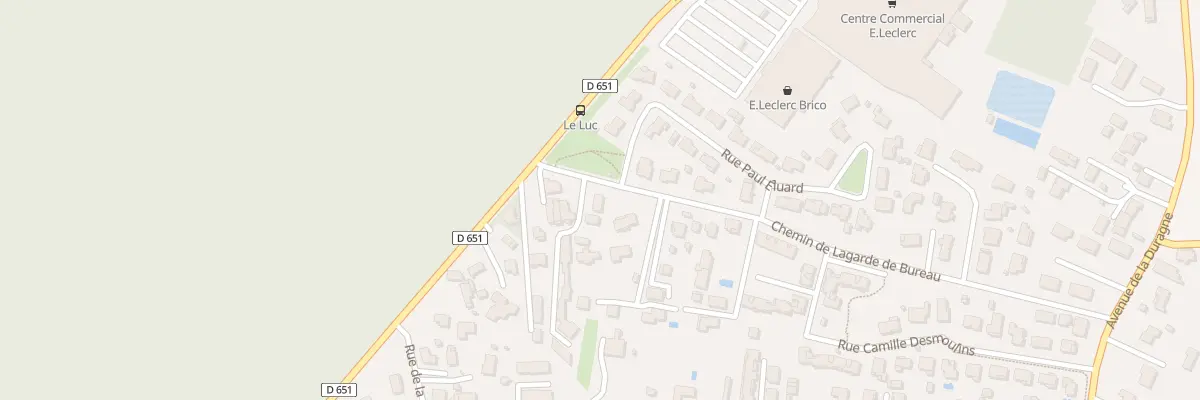 Plan du 4 Che de la Garde de Bureau à Léognan