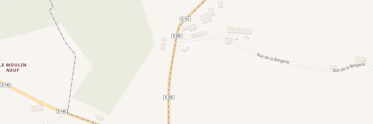 Plan du 52A Chez Guerin Nord à Pleine-Selve