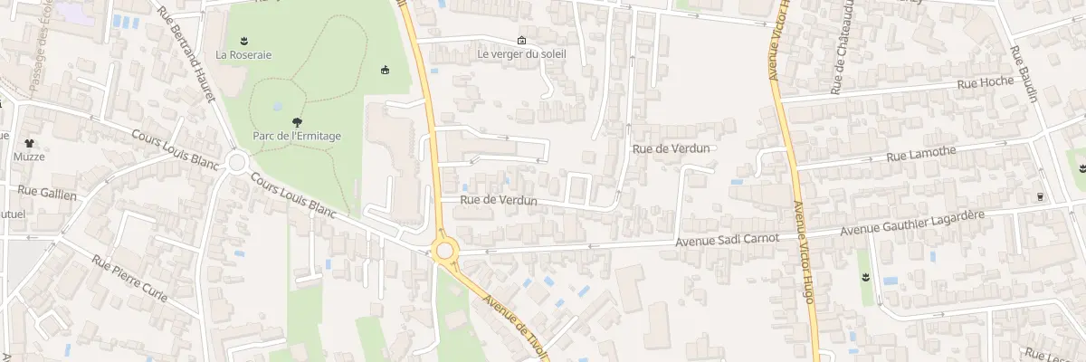 Plan du 12B Rue de Verdun au Bouscat