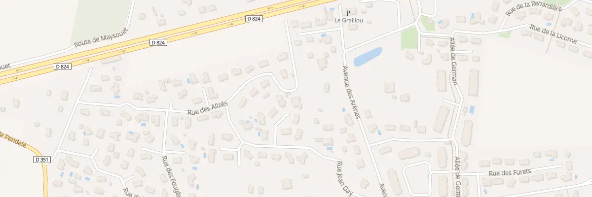 Plan du 70 Imp Hillot à Saint-Perdon