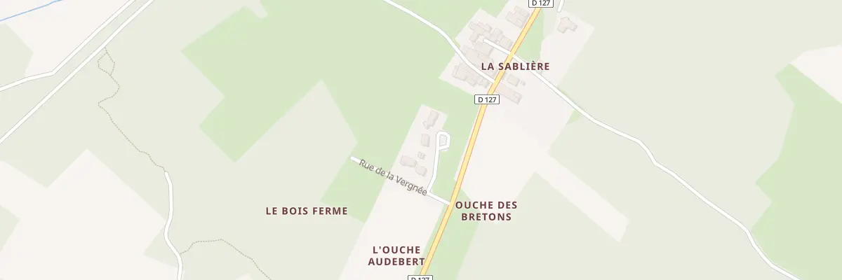 Plan du 1 Rue Residence de la Sabliere à Fenioux