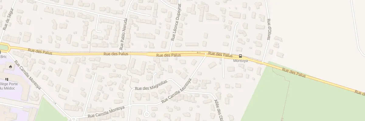 Plan du 42 Rue des Palus à Parempuyre
