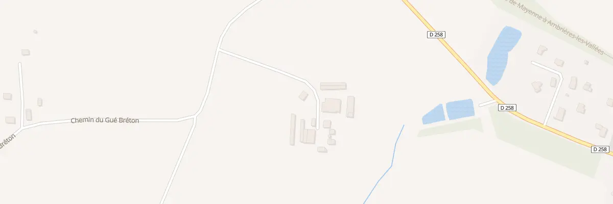 Plan du 2 Che de la Donnelière à Saint-Loup-du-Gast