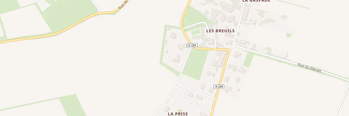 Plan du 4 Rue du Mourier à Berneuil