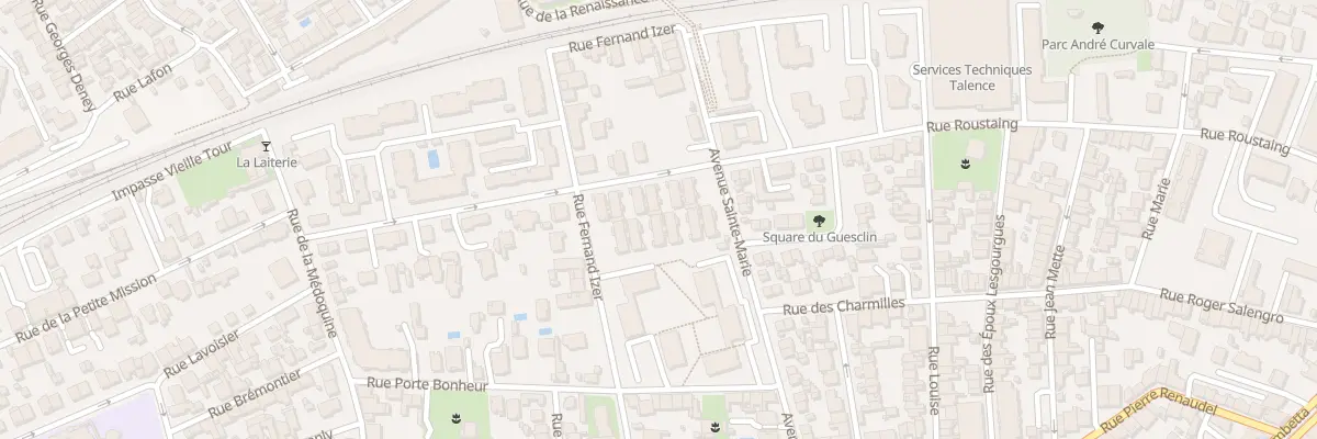 Plan du 140 Rue Roustaing à Talence