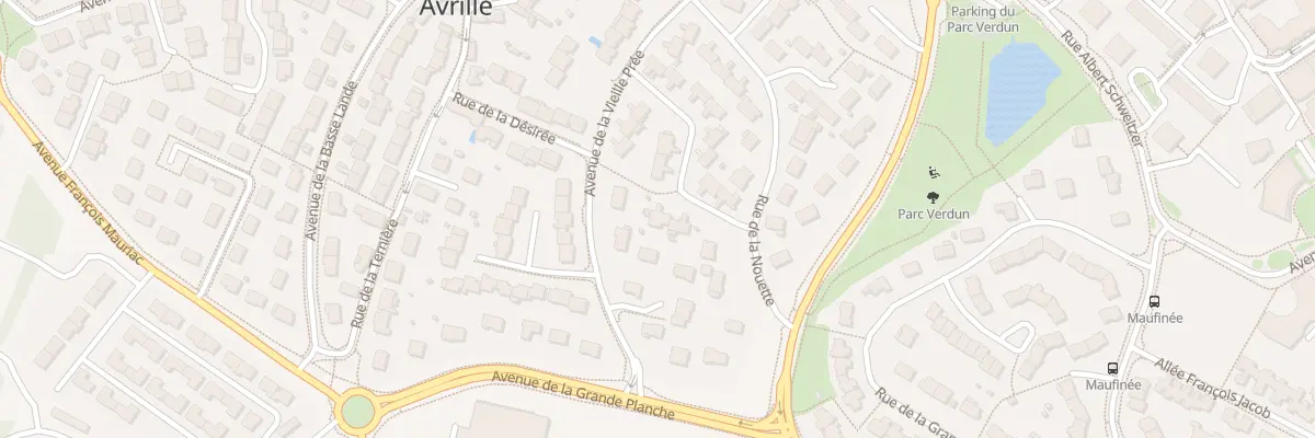 Plan du 9 Rue de la Nouette à Avrillé