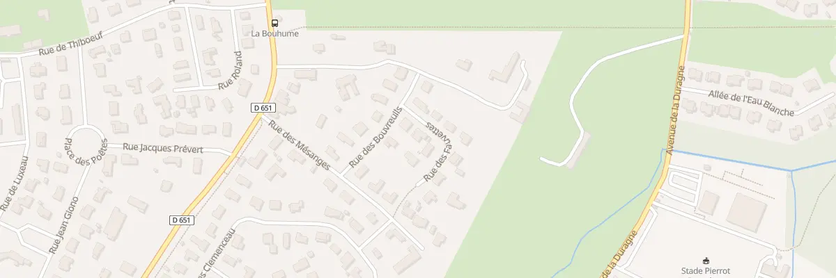 Plan du 3 Rue des Fauvettes à Léognan