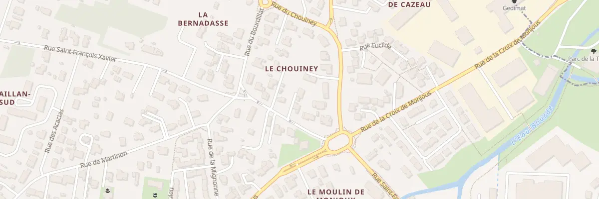 Plan du 124B Rue Saint-François Xavier à Gradignan