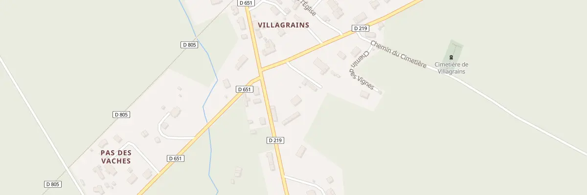 Plan du 1 Rte des Résiniers à Cabanac-et-Villagrains