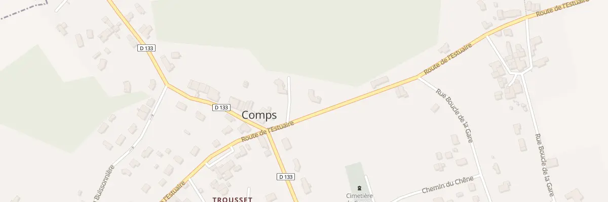 Plan du 63B Rte de l’Estuaire à Comps