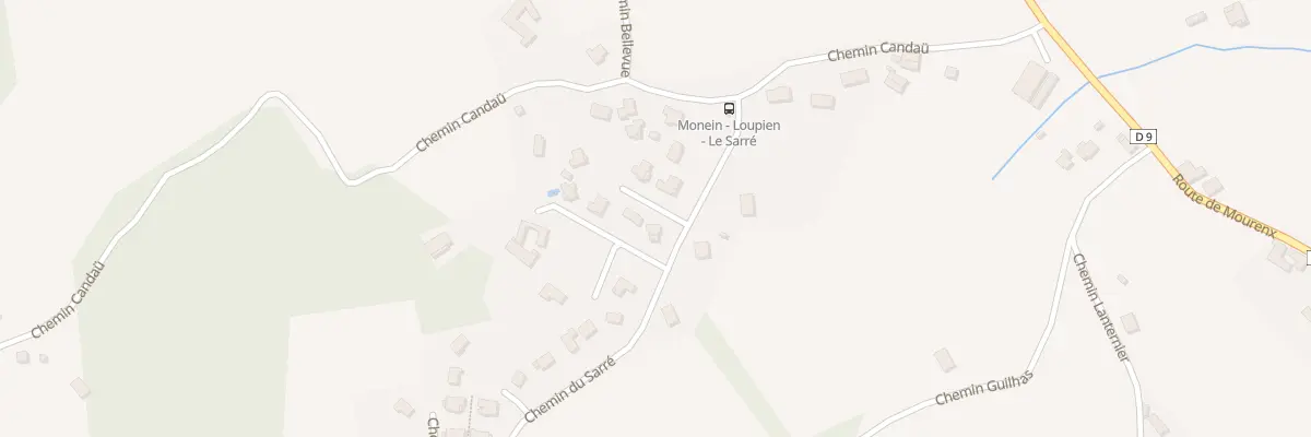 Plan du 9381 Lot Le Sarre 2 à Monein