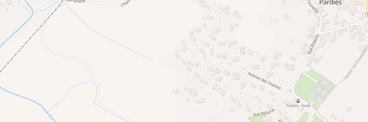 Plan du 7 Imp des Acacias à Pardies